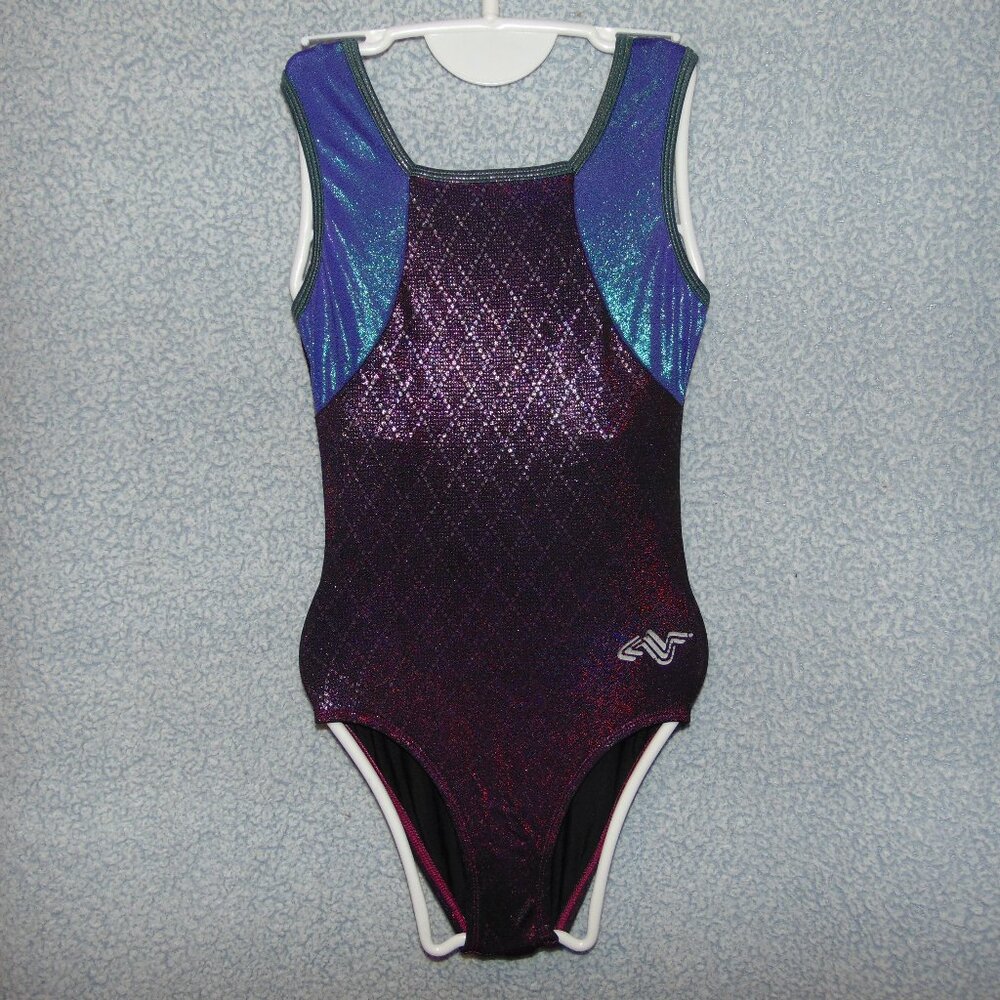 AlphaFactor Purple Sparkley Leotard CLA
